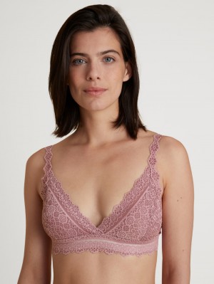Calida Special Soft Bra Underkläder Dam Dusky Orchid | UHGD49218