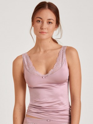 Calida Special Tank Top Underkläder Dam Mauve Shadow | KCJT60854