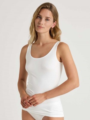 Calida Special Tank Top Underkläder Dam Weiss | ELPO73812