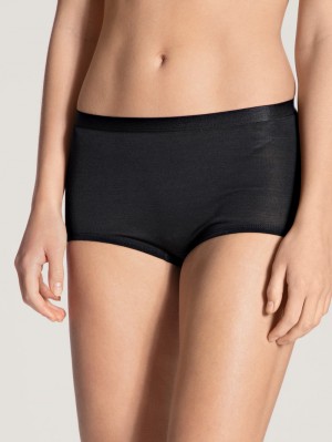 Calida True Confidence Panty, High Waist Underkläder Dam Ws Schwarz | PVQT53417