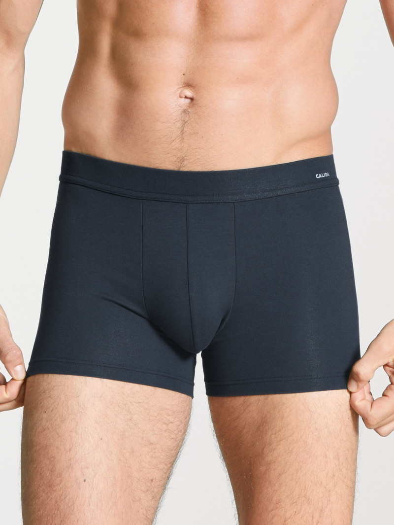 Calida Cotton Code Boxer Brief Underkläder Herr Mörk | CTAG76842