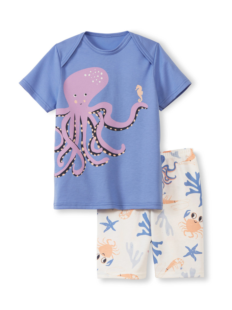 Calida Toddlers Sea Short Pyjama Pyjama Barn Persian Jewel | YOKB35192