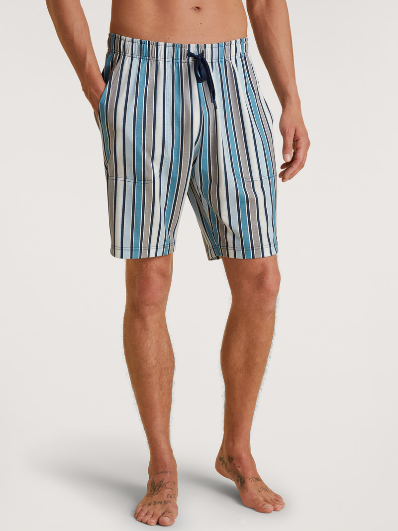 Calida Rmx Sleep Journey Bermudas Summer Outfits Herr Blå | GFUK58971