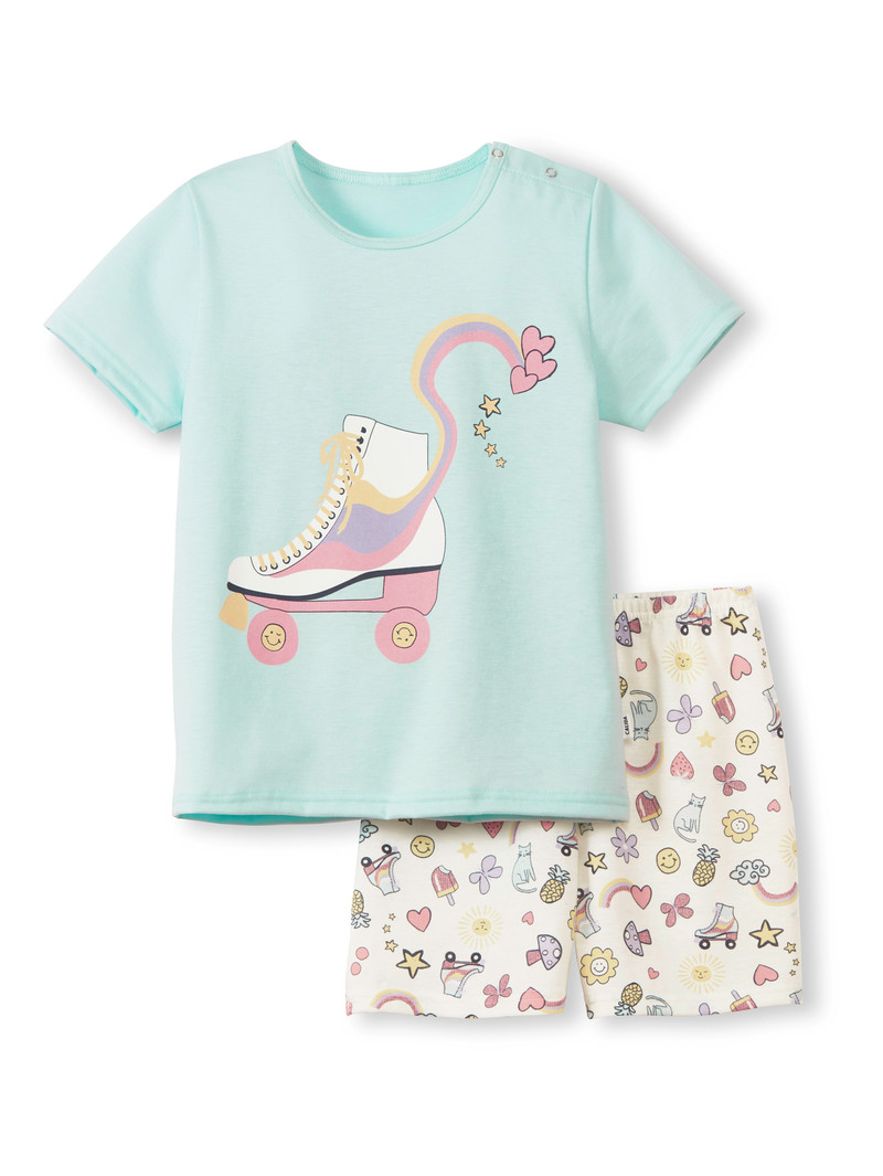Calida Toddlers Skates Short Pyjama Pyjama Barn Blå | NJHD57831