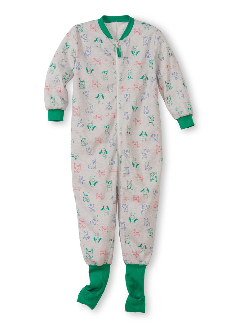 Calida Toddlers Puppy Jumpsuit Pyjama Barn Gröna | JUBD75092