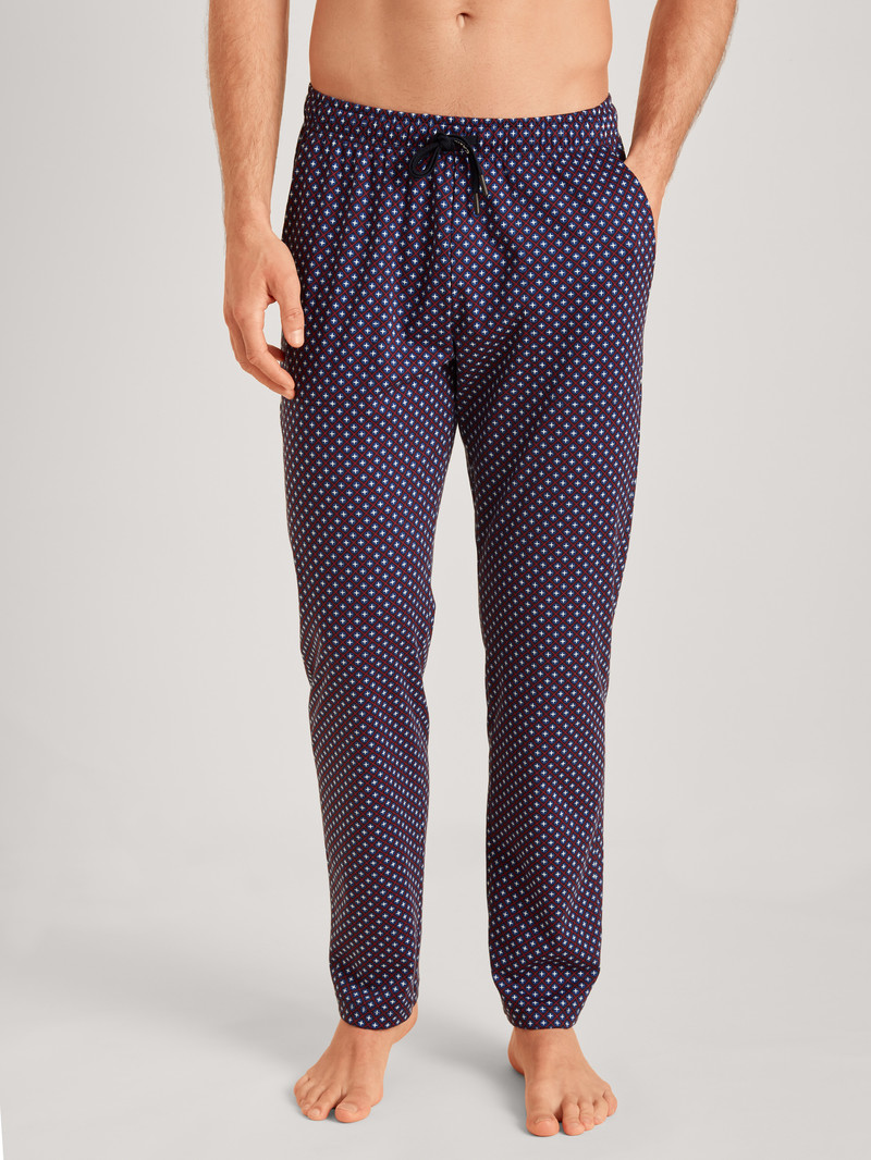 Calida Rmx Sleep Holiday Pants Sovkläder Herr Blå | YTGR29436