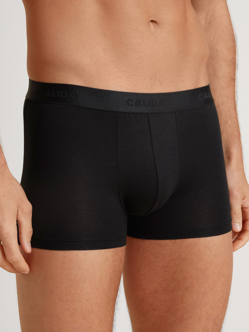 Calida Evolution Boxer Brief Underkläder Herr Schwarz | YZLW86029