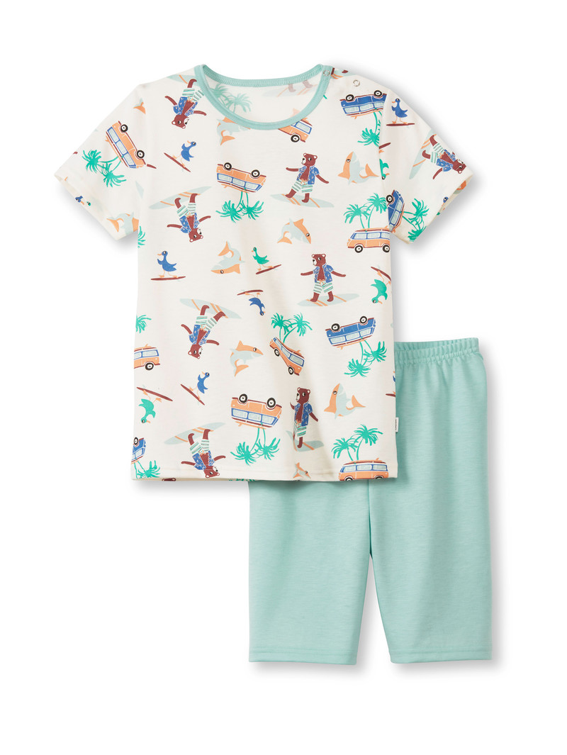 Calida Toddlers Surf Short Pyjama Pyjama Barn Blå | UKGT24930