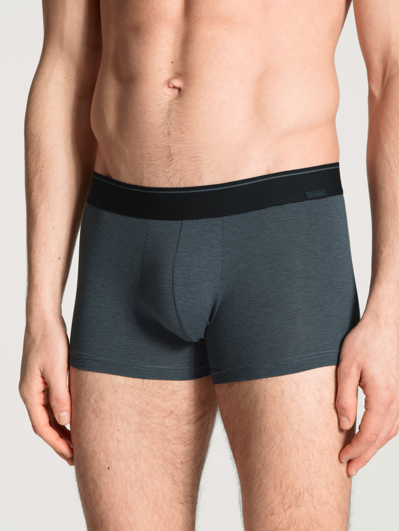 Calida Cotton Stretch Boxer Brief Underkläder Herr Indigo | WRGQ31642