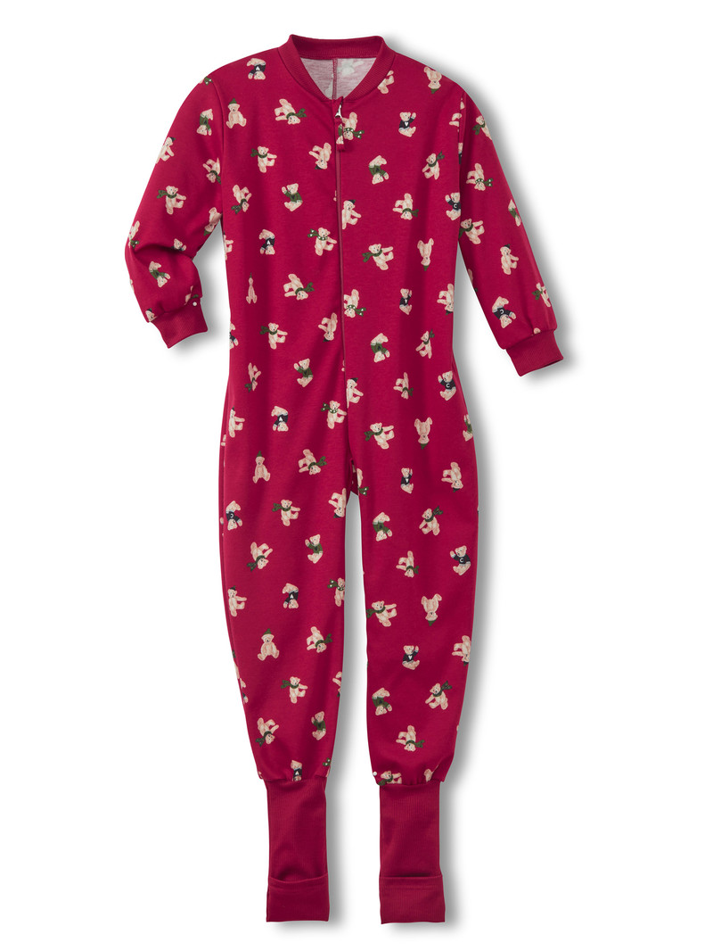 Calida Family & Friends Jumpsuit Pyjama Barn Röda | HEDS85703