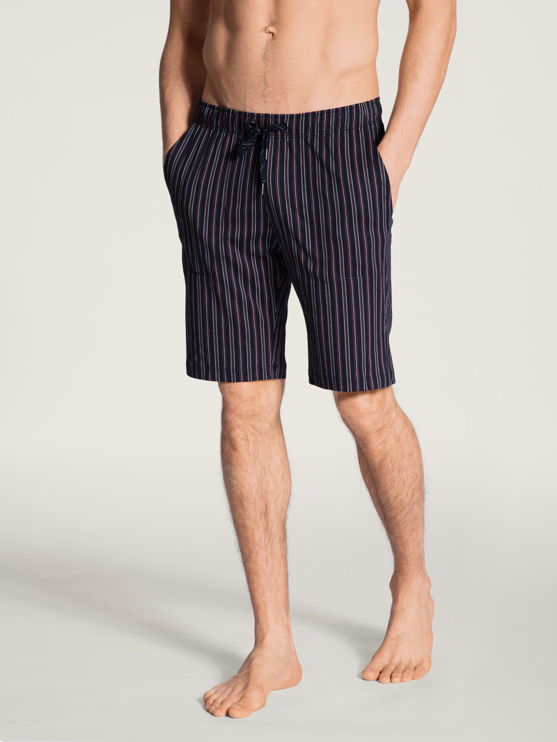 Calida Remix Basic Sleep Bermudas Sovkläder Herr Röda | JXRD91270