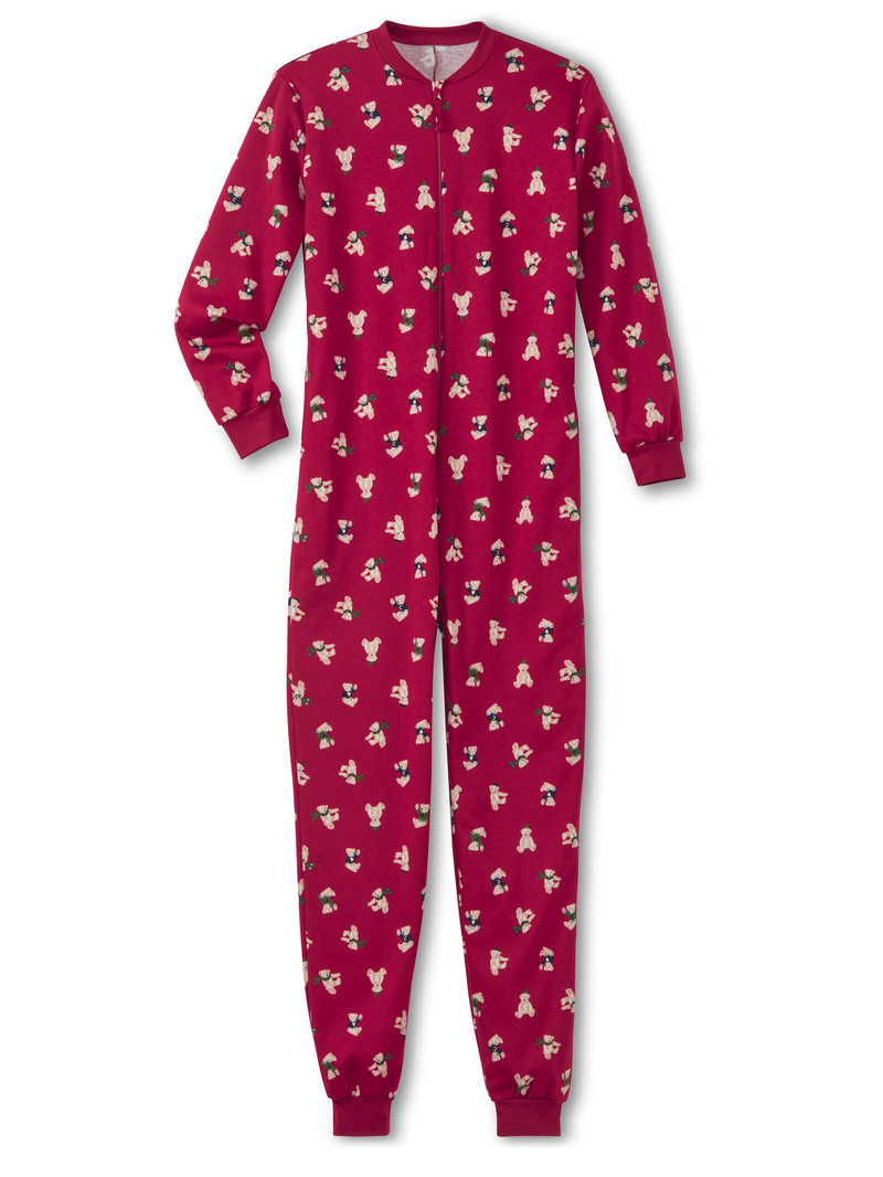 Calida Family & Friends Jumpsuit Pyjama Barn Röda | EPMY46851