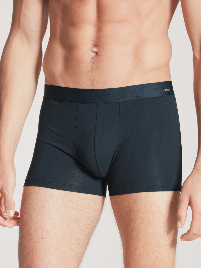Calida Cotton Code Boxer Brief Underkläder Herr Mörk | YWBZ36509